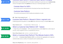 谷歌在不同搜索位置的點擊率數據是什么？