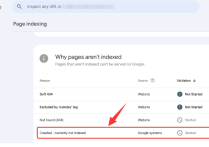 谷歌網(wǎng)站會出現(xiàn)已抓取未收錄是什么原因？